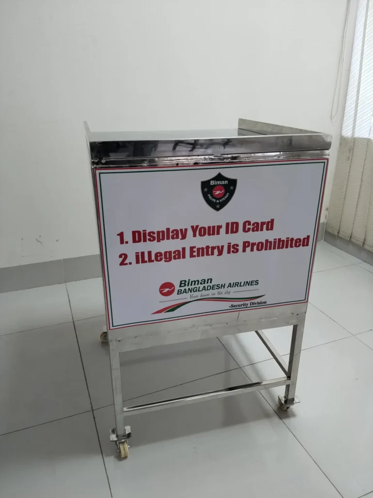 Security Guard Table Delivered 150 Pcs